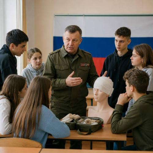 Beтеранов сво предложили привлечь к патриотическому воспитанию школьников.

