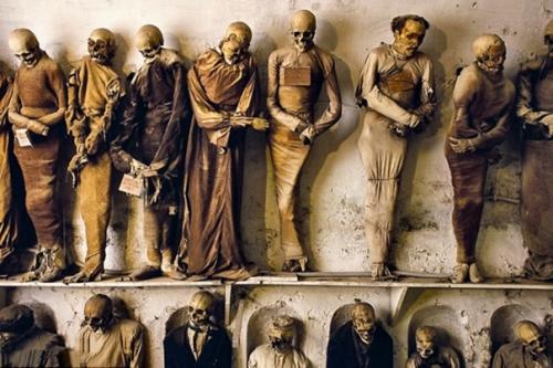 Катакомбы капуцинов в Палермо, Сицилия. 04