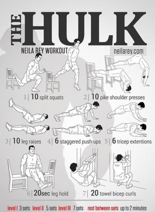 10 комплексов упражнений, которые сделают вас супергероем. 06