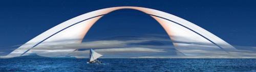 Посмотрите, как выглядела бы земля, будь у неё такие же кольца, как у Сатурна. 03 Посмотрите, как выглядела бы земля, будь у неё такие же кольца, как у Сатурна. 03