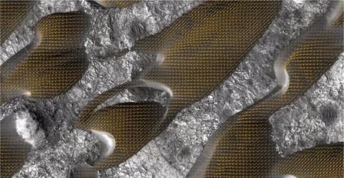 Ученые на Марсе барханы нашли. Ученые на Марсе барханы нашли.