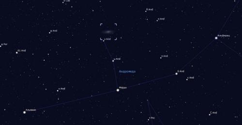 Туманность Андромеды - королева осеннего неба. 04