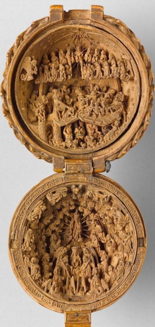 Удивительные миниатюры из самшита XVI века. 01