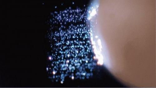 В Японии создали воздушные голограммы, реагирующие на прикосновения.