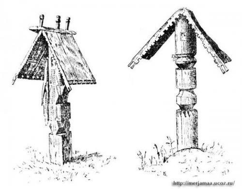Избушка на курьих ножках - языческий домик мертвых. 02