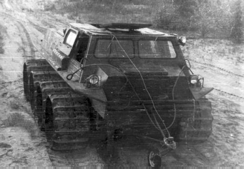 Гпи - 3901: уникальный вездеход - трансформер. 01