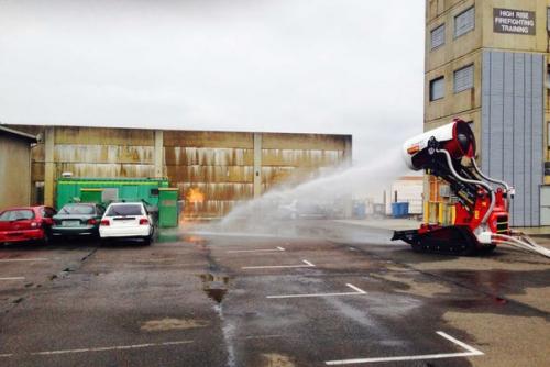 Австралия первый робот для тушения пожаров получила. 01