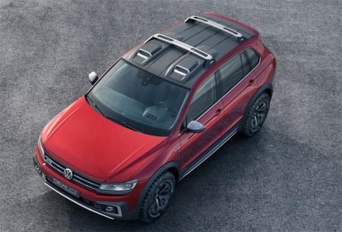 Дебют гибридного кроссовера Volkswagen Tiguan GTE Active Concept. Дебют гибридного кроссовера Volkswagen Tiguan GTE Active Concept.