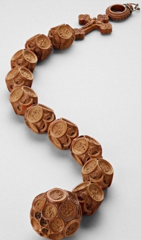 Удивительные миниатюры из самшита XVI века. 03