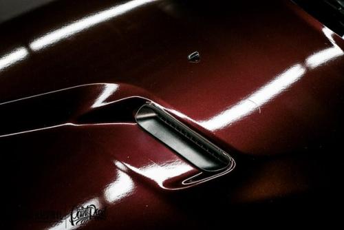 Challenger Srt8 обтянутый винилом 3M Black Rose. 05