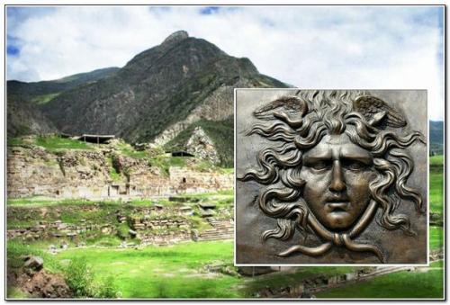 Древние контакты: в греческой легенде о медузе горгоне описано место в перу? 
