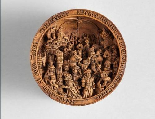 Удивительные миниатюры из самшита XVI века. 02