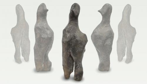 Загадочная неолитическая гранитная фигурка с птичьим клювом. 03 Загадочная неолитическая гранитная фигурка с птичьим клювом. 03