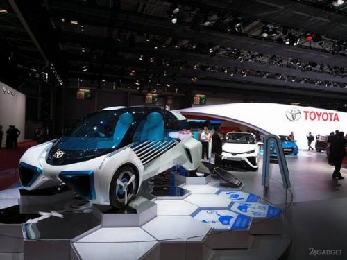 Водородный концепт - кар Toyota FCV Plus. 02