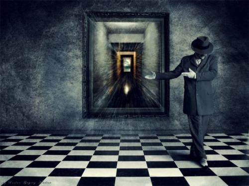 Зеркальные отражения и опыт моуди. Зеркальные отражения и опыт моуди.