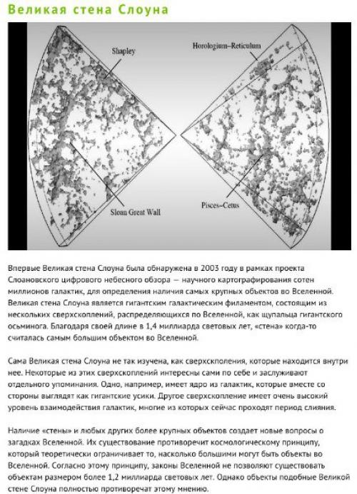 10 самых больших объектов во вселенной. 05