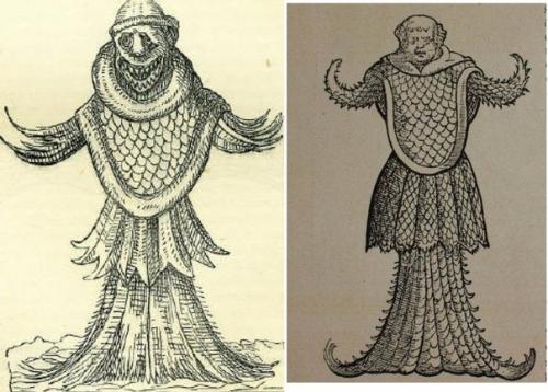 Таинственные рыбы из средневековых бестиариев. 03 Таинственные рыбы из средневековых бестиариев. 03