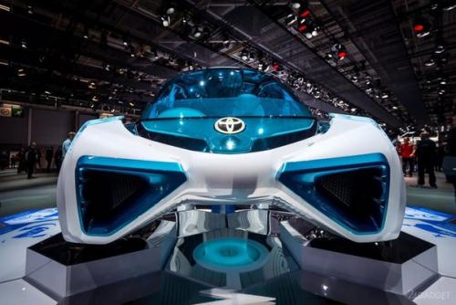 Водородный концепт - кар Toyota FCV Plus. 01