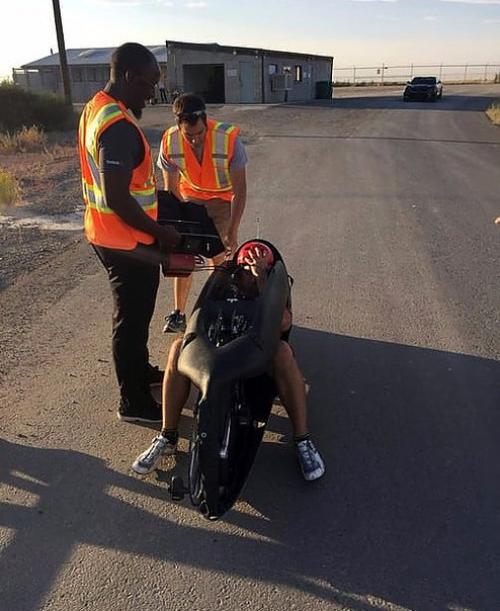 Велосипед Aerovelo разогнался до 144 км/ч, установив новый рекорд скорости. 01 Велосипед Aerovelo разогнался до 144 км/ч, установив новый рекорд скорости. 01