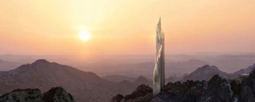 Саудовская Аравия рендеры нового кристаллического небоскреба показала. 03