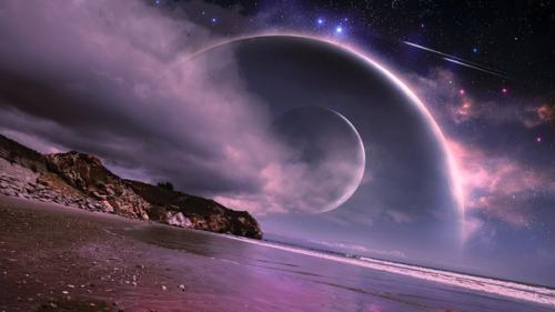 Однако такова уж особенность звёздного неба: у всякого, кто глядит на него, сладко щемит сердце. 02