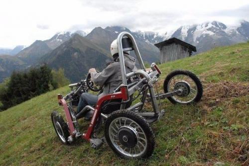 Swincar - автомобиль - паук с уникальной проходимостью. 02