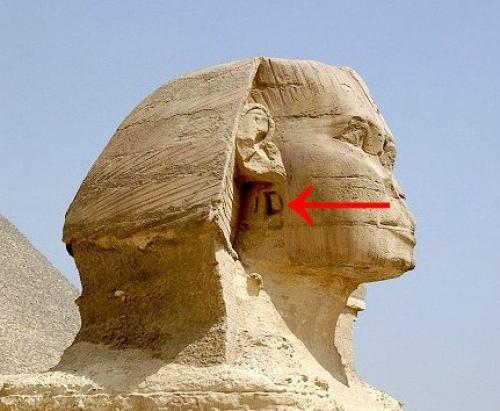 Кто головной убор сфинксу снял? 01