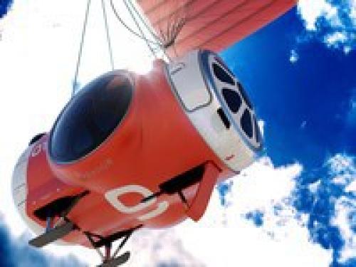 Шар для доставки туристов в стратосферу испытывается. 02 Шар для доставки туристов в стратосферу испытывается. 02