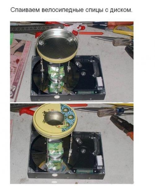 iКак Из старого жесткого диска сделать аппарат для приготовления сладкой ваты? 02