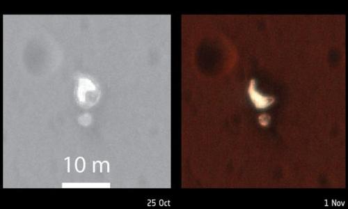 Место падения Скиапарелли.