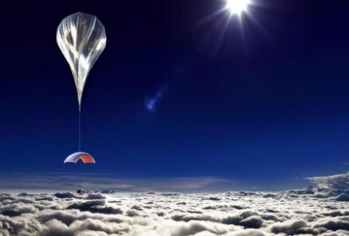 Шар для доставки туристов в стратосферу испытывается.