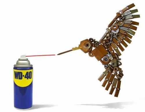 Почему WD - 40 очень полезен дома? 

