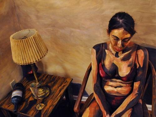 Многие художники рисуют моделей, но Алекса мид занимается творчеством совершенно по-другому. 01