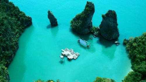 Кинотеатр в открытом море, Таиланд.