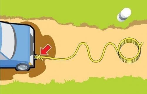 Как вытащить застрявший автомобиль в одиночку? 

