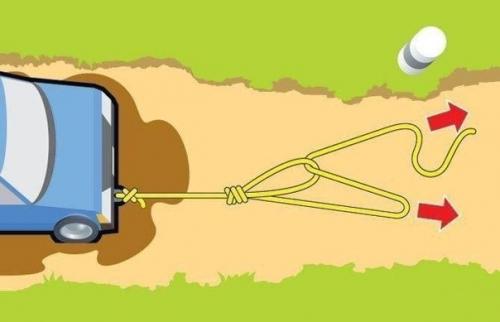 Как вытащить застрявший автомобиль в одиночку? 03