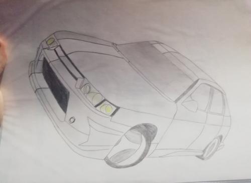 Один парень прогнал через нейросеть Stable Diffusion свои детские рисунки машинок и получил полноценные концепт - Арты автомобилей. 08