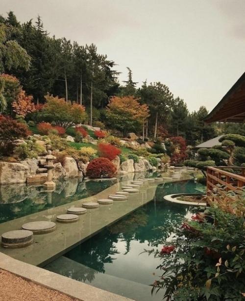 Серия фото из японского caда в парке имени Айвазовскoгo, Крым. 02