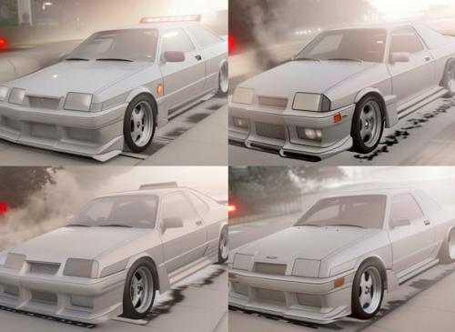 Один парень прогнал через нейросеть Stable Diffusion свои детские рисунки машинок и получил полноценные концепт - Арты автомобилей. 07