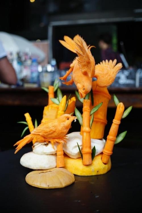 Скульптуры из тыквы: не только на хэллоуин! 07