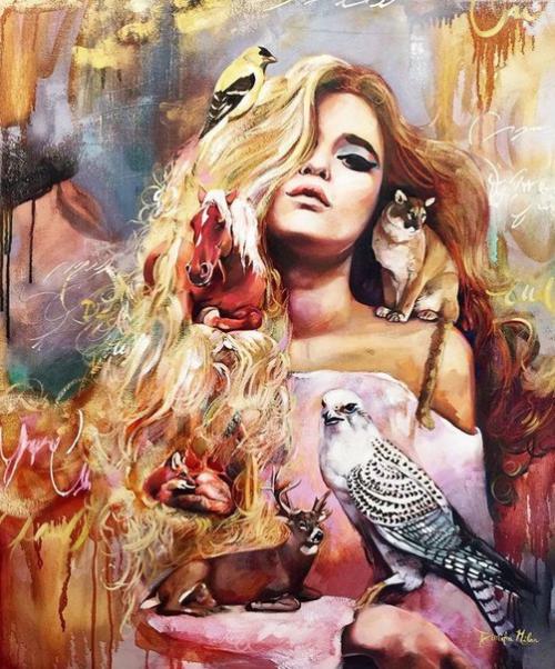 Яркие иллюстрации талантливой 16-летней художницы. 08