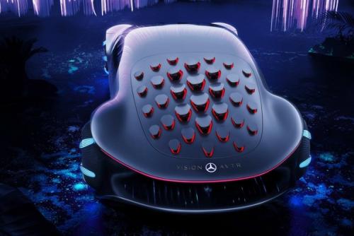 Mercedes - Benz и режиссер Джеймс Кэмерон создали концепт автономного электромобиля Vision Avtr. 02