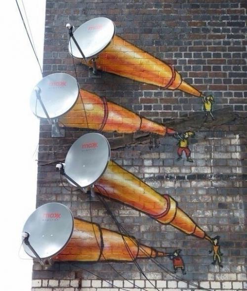 Подборка невероятного стрит - арта! 04