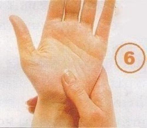Точки на руках для быстрого выздоровления. 05 Точки на руках для быстрого выздоровления. 05