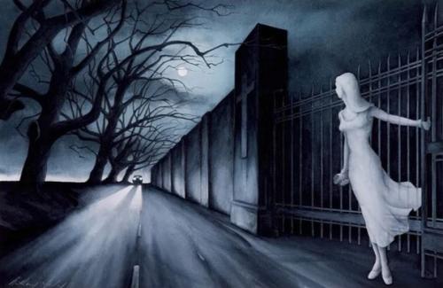 Призрачная автостопщица или легенда о танцующей мэри. 02 Призрачная автостопщица или легенда о танцующей мэри. 02