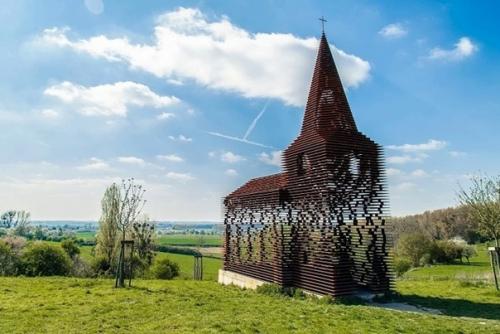 Легче воздуха: необычная церковь в Бельгии. 02 Легче воздуха: необычная церковь в Бельгии. 02