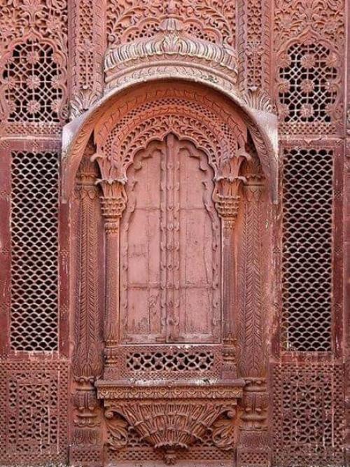 Индийская классическая орнаментальная архитектура. 05