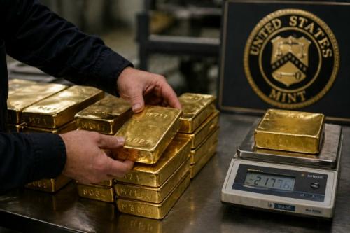 Монетный двор США отмывает золото наркокартелей и продаёт его как 