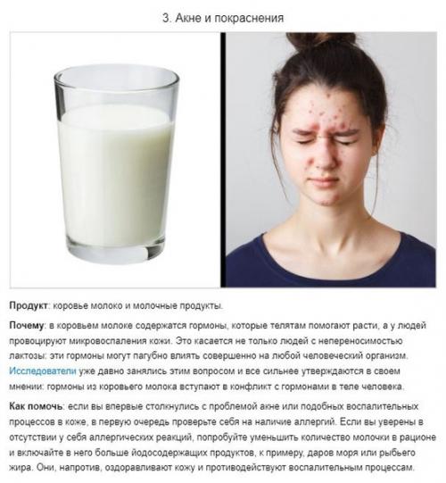 Как избежать проблем с кожей, изменив свои пищевые привычки. 02