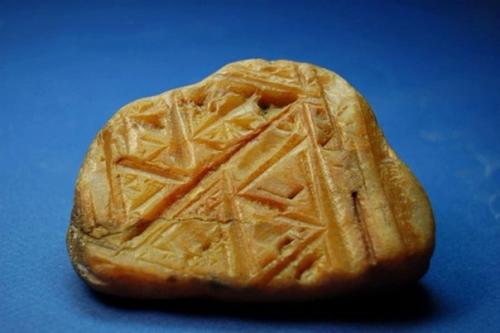 Камни с треугольными символами из игарки. 05 Камни с треугольными символами из игарки. 05